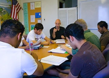 classroom of students